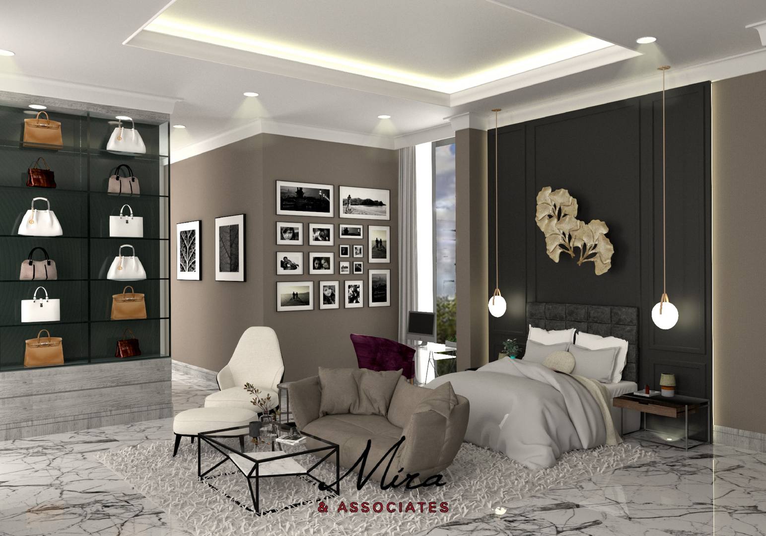 Hasil akhir ruang Kertanegara Residence