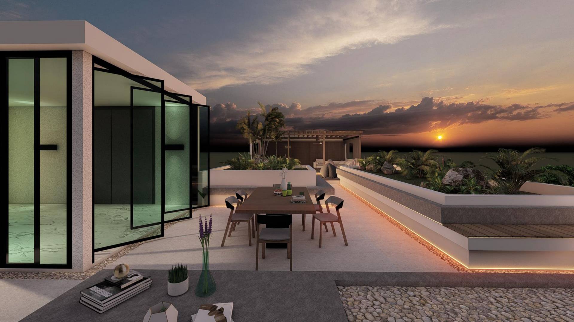 Rooftop Kertanegara Residence