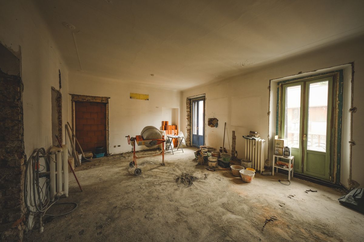 Tahap eksekusi dan renovasi interior